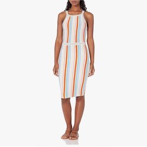 Ali & Jay ‘Shades On Stripe’ Body-Con Sweater Dress